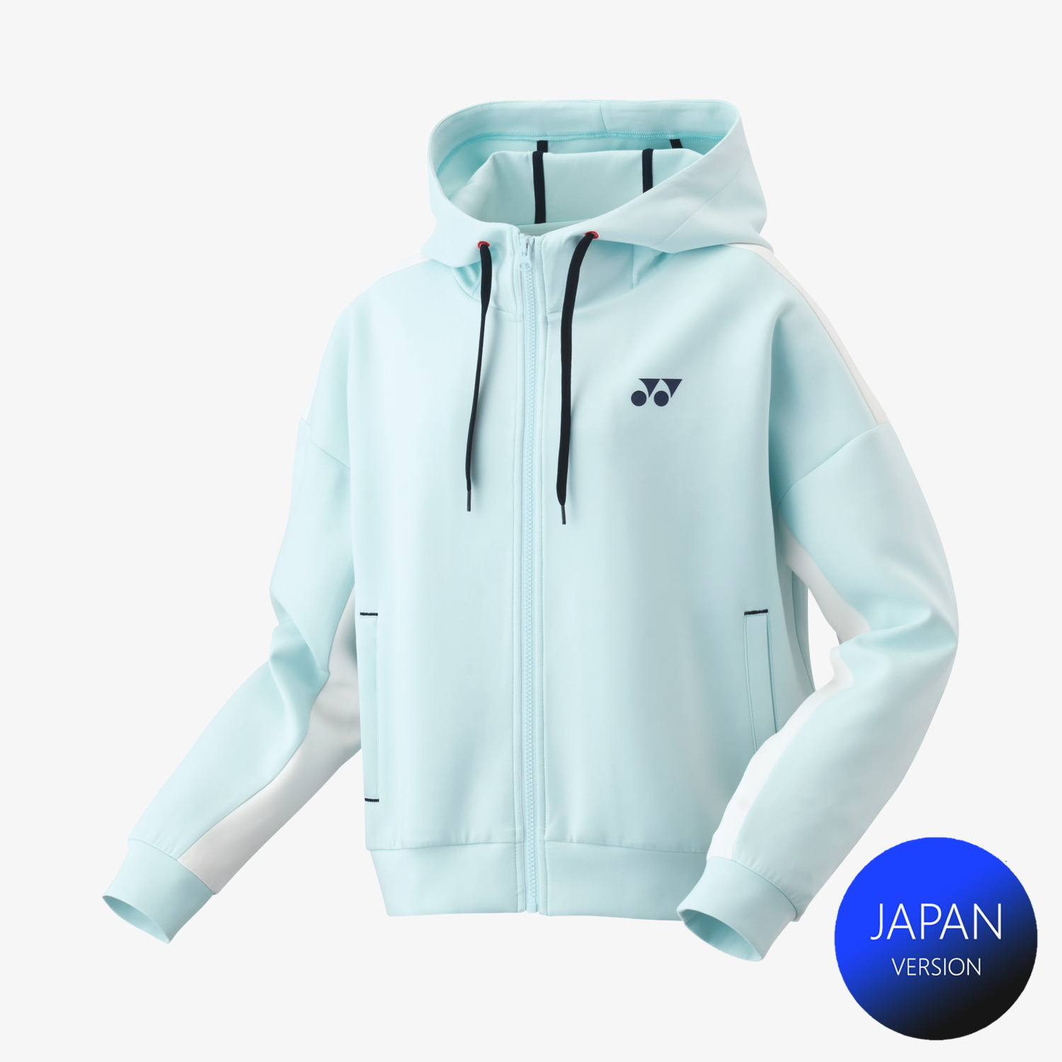 Yonex Women's Sweat Hoodie 57080 (Crystal Blue) – JoyBadminton Yonex Women's Sweat Hoodie 57080 (Crystal Blue) – JoyBadminton