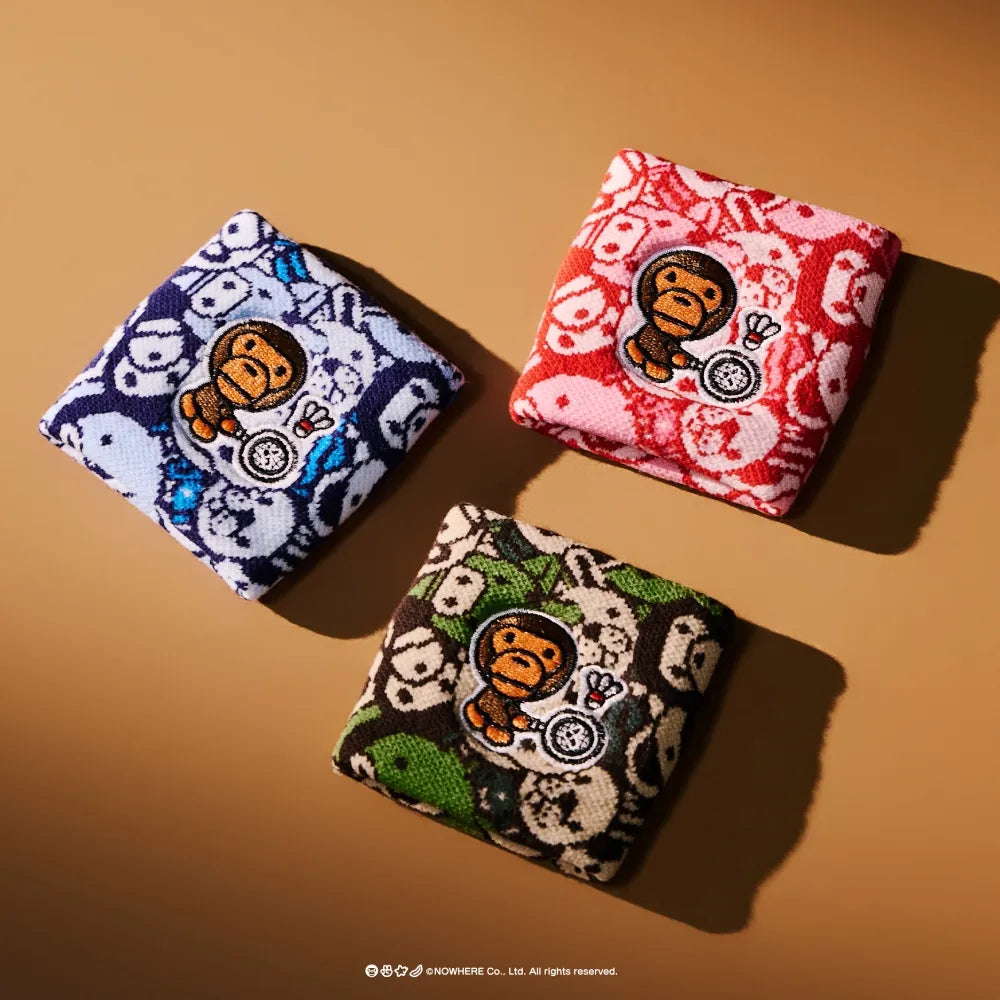 Victor x Baby Milo Store Wristband SP508BM-G (Jungle Camo