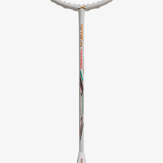 Hundred Nitrix Thunder (White/Orange) (Pre-Strung)