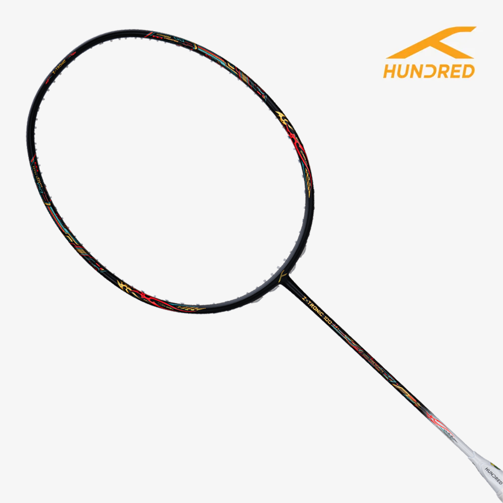 Hundred Z Tronic 100 (Black/White) – JoyBadminton