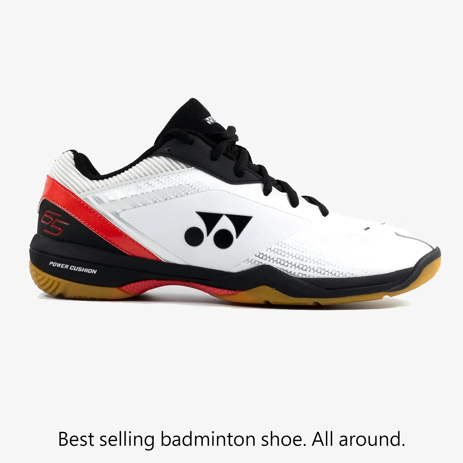 Yonex Power Cushion 65 Z3 Men s Shoe White Red Men 8.0 Women 9.5 26.0cm
