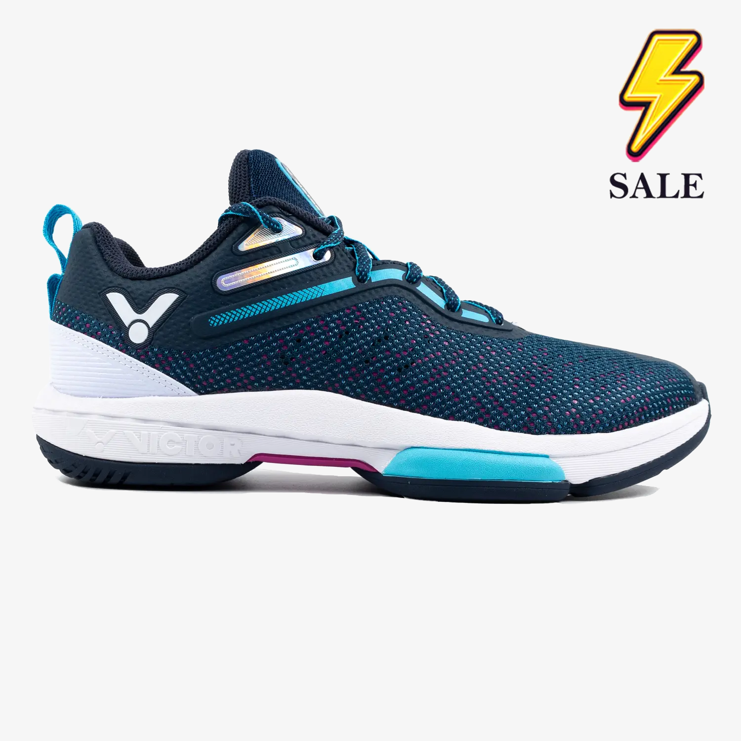 Victor P9600-BJ (Blue Wing Teal/Purple) Wide - JoyBadminton Victor P9600-BJ (Blue Wing Teal/Purple) Wide - JoyBadminton