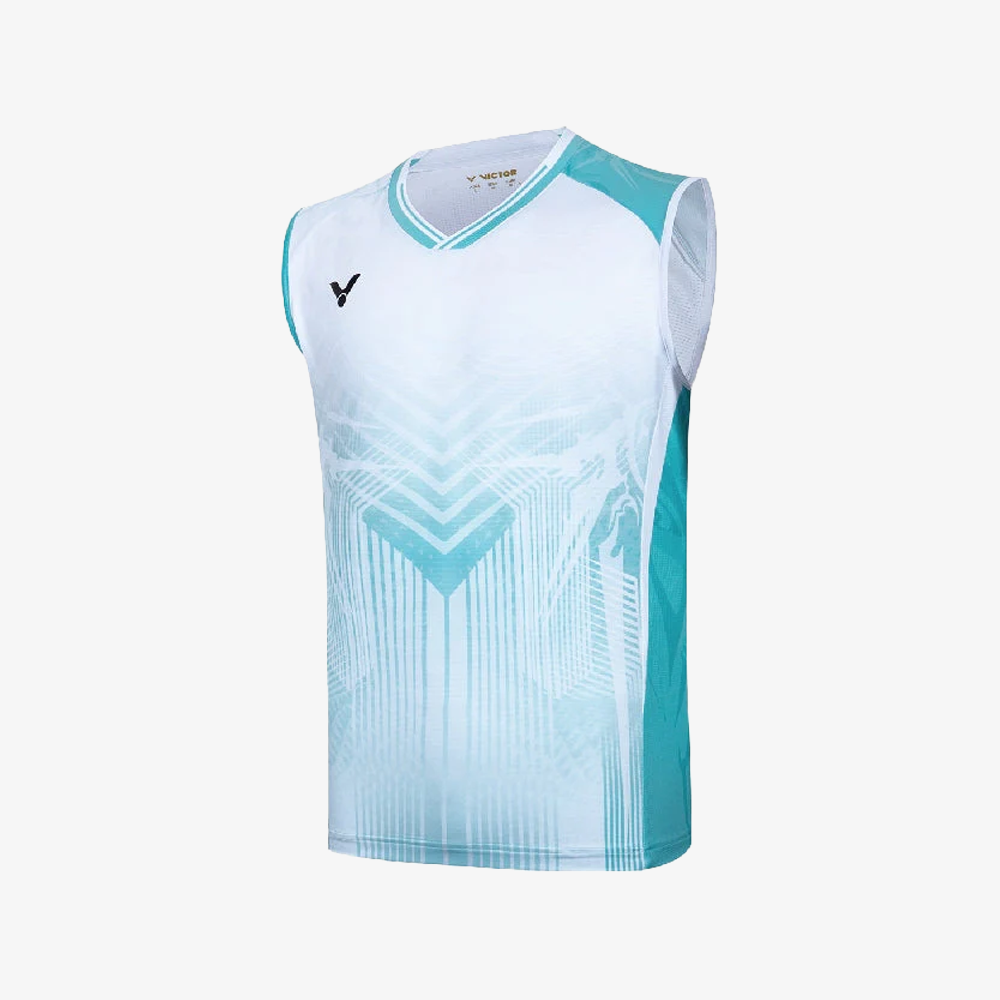 Victor Unisex Sleeveless Top T-55061M (Turquoise Blue) – JoyBadminton