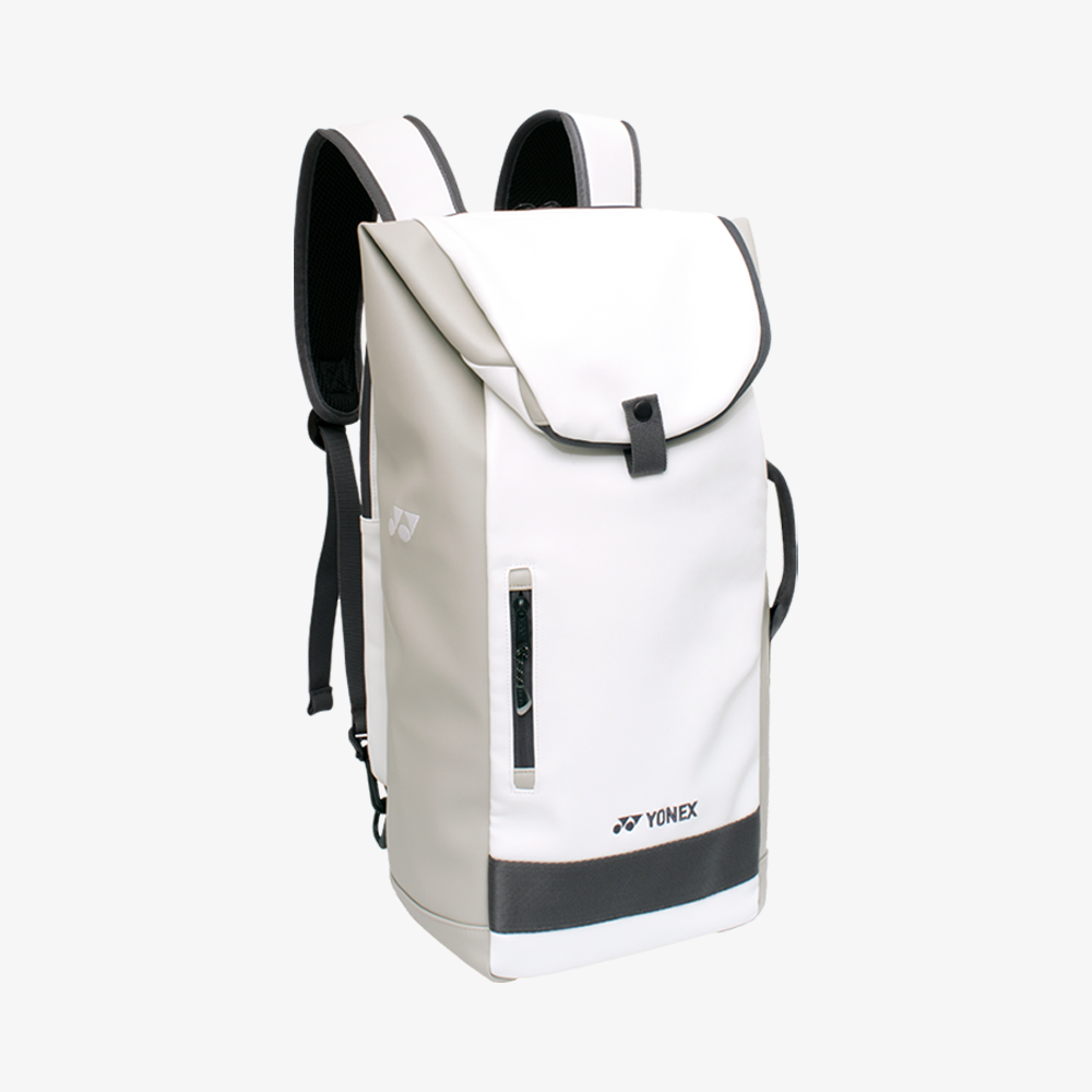 Yonex 249011 Badminton Tennis Stand Backpack (White) – JoyBadminton