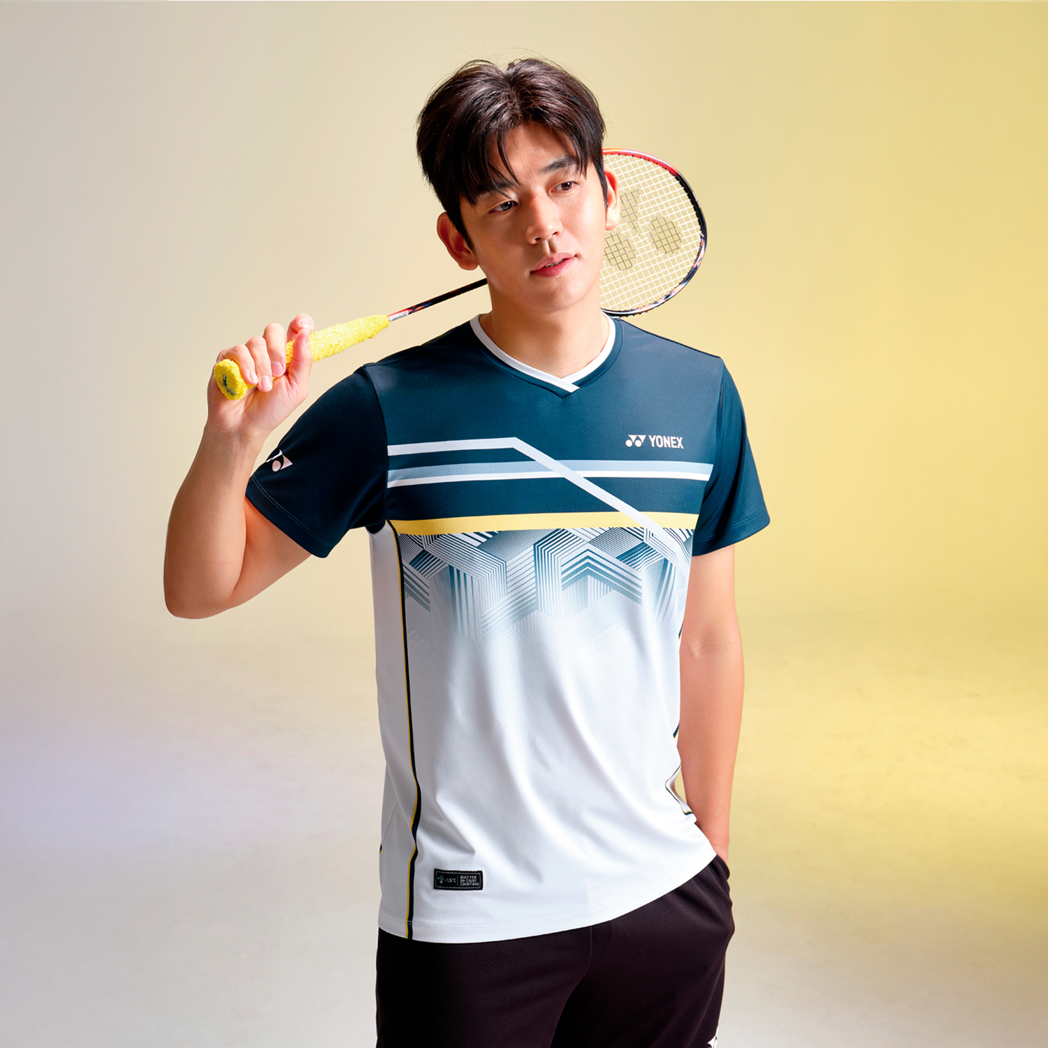 Yonex Men's T-Shirt 241TS003M (Dark Green) – JoyBadminton Yonex Men's T-Shirt 241TS003M (Dark Green) – JoyBadminton