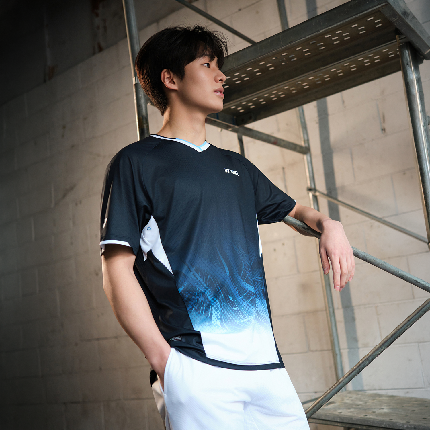 Yonex Men's T-Shirt 261TS019M (Black) – JoyBadminton