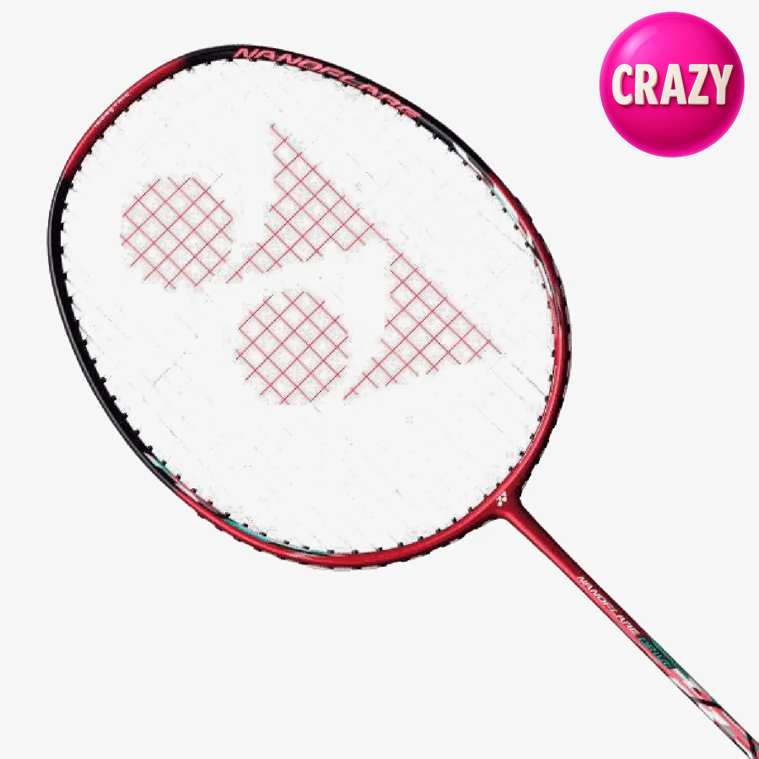 Yonex Nanoflare Drive (Red / Black) Pre-Strung - JoyBadminton