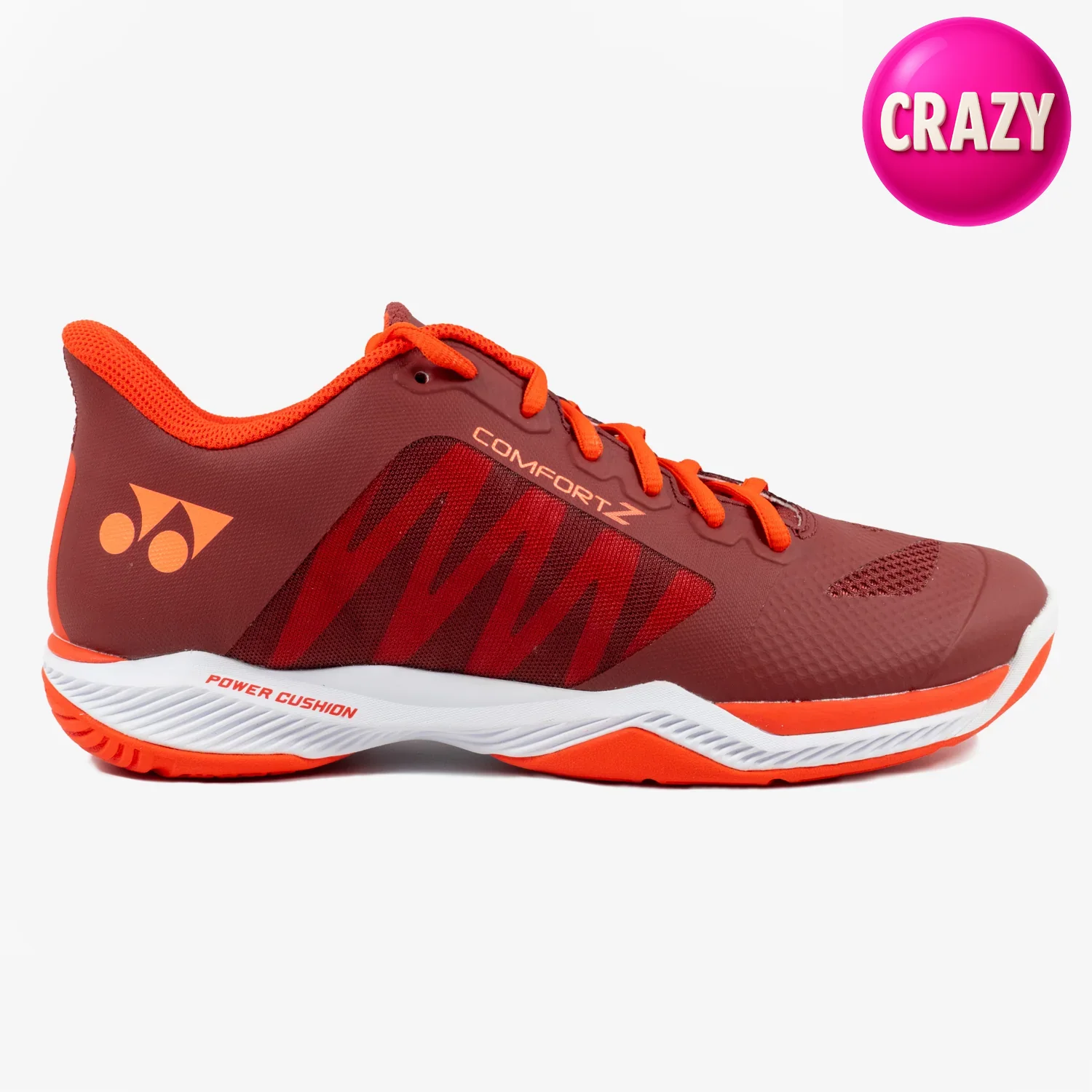 YONEX COMFORT Z バドミントンシューズ レッド SIZE: 28 Yonex Power Cushion Comfort Z3 (Dark Red) Court Shoe 2024