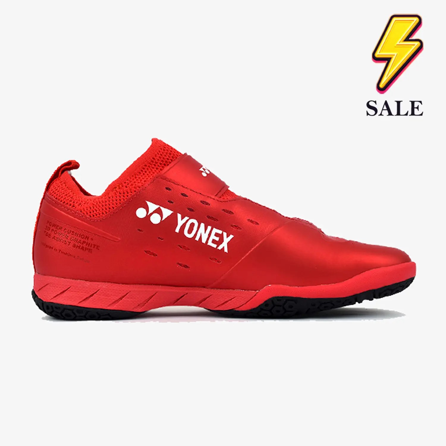 Yonex Power Cushion Infinity Metallic Red Men's Shoe - JoyBadminton Yonex Power Cushion Infinity Metallic Red Men's Shoe - JoyBadminton