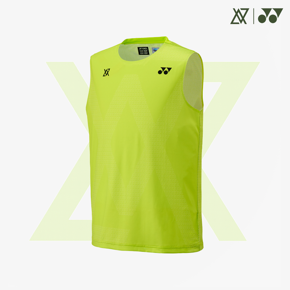 Yonex x Viktor Axelsen Unisex Sleeveless Top 10687FRL (Fresh Lime Yonex x Viktor Axelsen Unisex Sleeveless Top 10687FRL (Fresh Lime