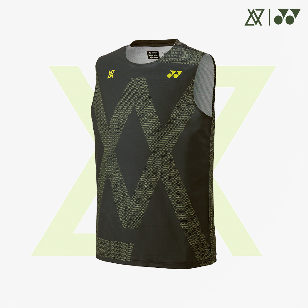 Yonex x Viktor Axelsen Unisex Sleeveless Top 10687SGR (Steel Gray Yonex x Viktor Axelsen Unisex Sleeveless Top 10687SGR (Steel Gray