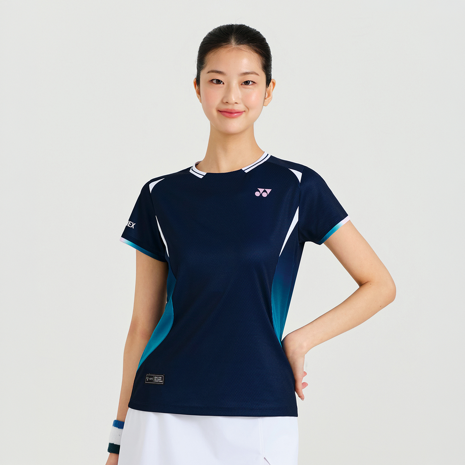 Yonex Women's T-Shirt 261TS010F (Dark Navy) – JoyBadminton