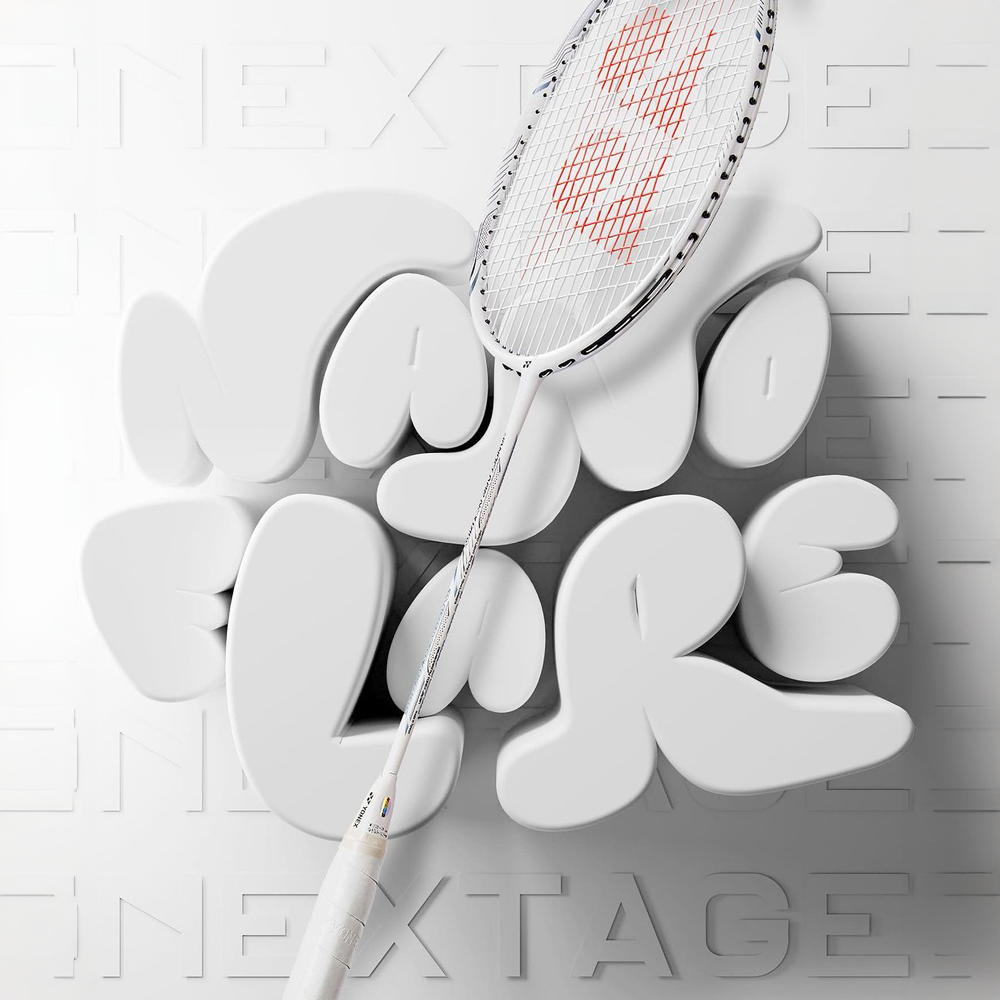 Yonex Nanoflare Nextage (White/Gray) - JoyBadminton Yonex Nanoflare Nextage (White/Gray) - JoyBadminton