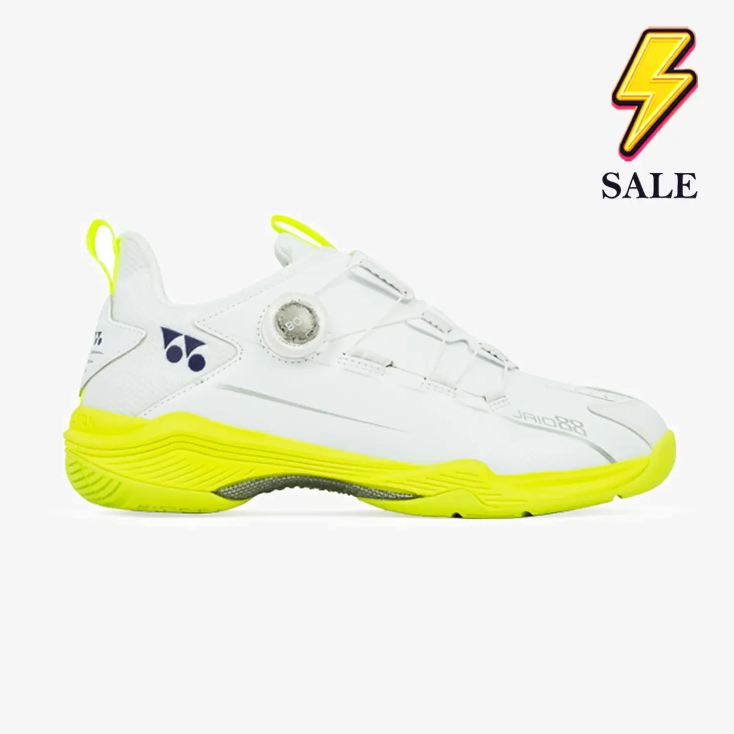 Yonex Power Cushion 88 Dial 2 (White / Lime Yellow)- JoyBadminton Yonex Power Cushion 88 Dial 2 (White / Lime Yellow)- JoyBadminton