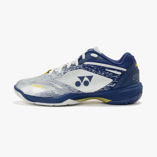 Yonex x Viktor Axelsen Power Cushion 65 Z4 VA Women's Shoe (Silver/Navy) - PREORDER