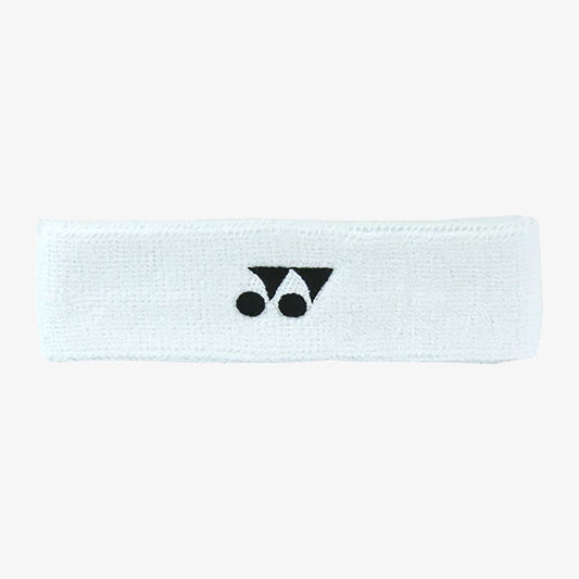 Yonex AC258W Logo Headband (White)