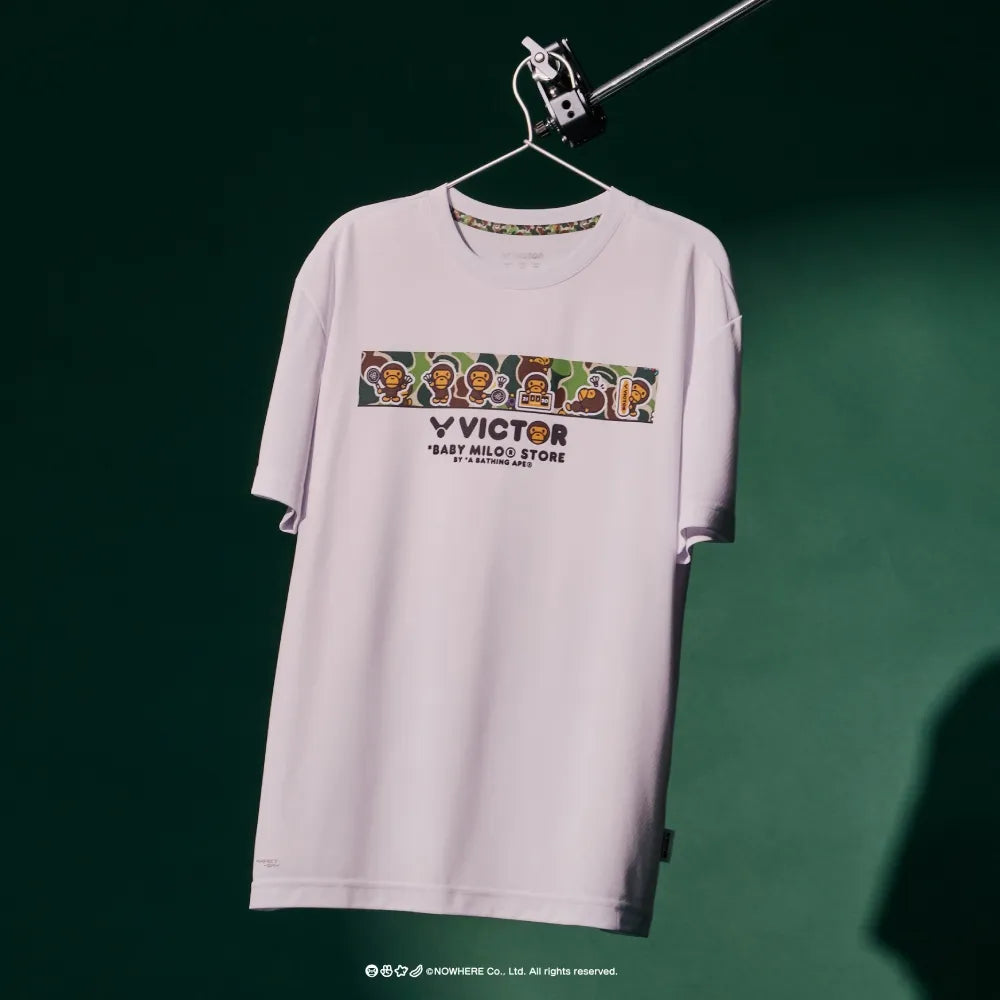 Victor x Baby Milo Store Knitted T-Shirt T-502BM-A (Milo Cloud Victor x Baby Milo Store Knitted T-Shirt T-502BM-A (Milo Cloud