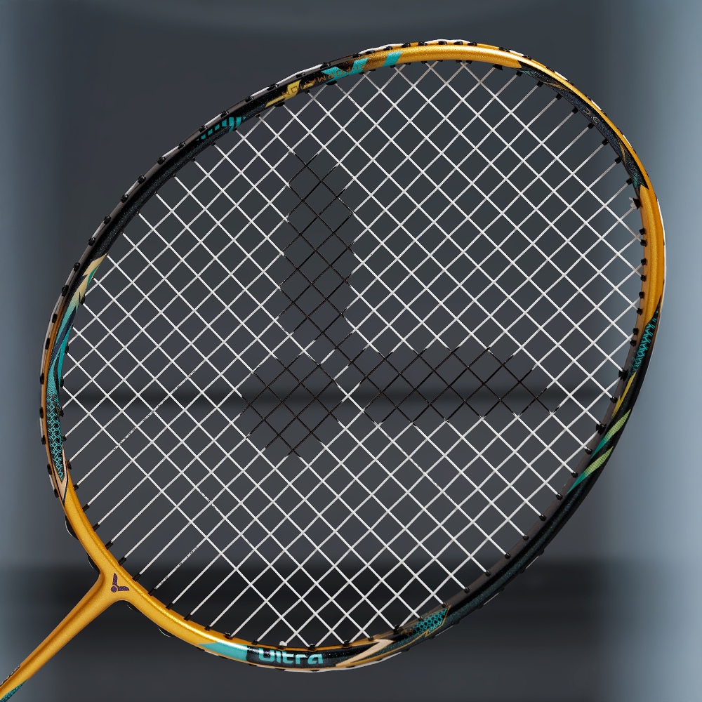 Victor Thruster F C Ultra X (Fortuna Gold) – JoyBadminton Victor Thruster F C Ultra X (Fortuna Gold) – JoyBadminton