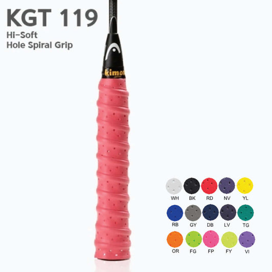 Kimony KGT119 HI-Soft EX Hole Spiral Badminton Grip Tape