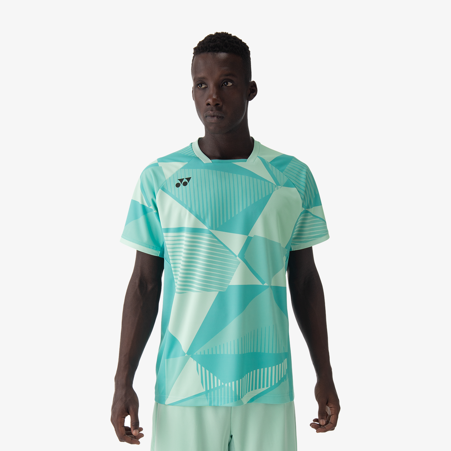 Yonex Men's Crew Neck Shirt 10635 (Clear Mint)