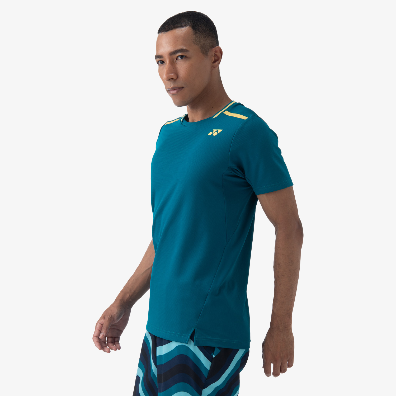 Yonex Unisex Crew Neck Shirts 10559 (Blue Green) 