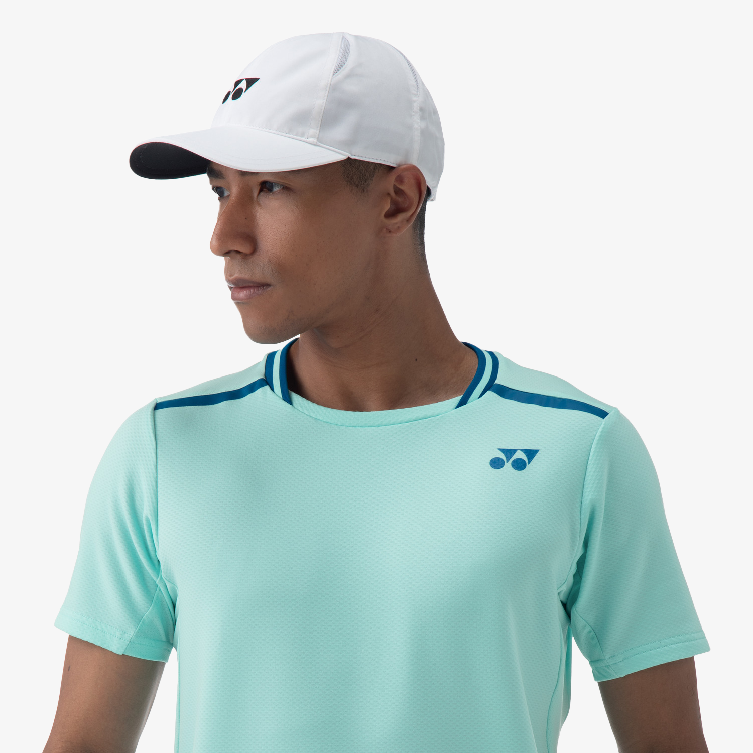 Yonex Unisex Crew Neck Shirts 10559 (Cyan) 