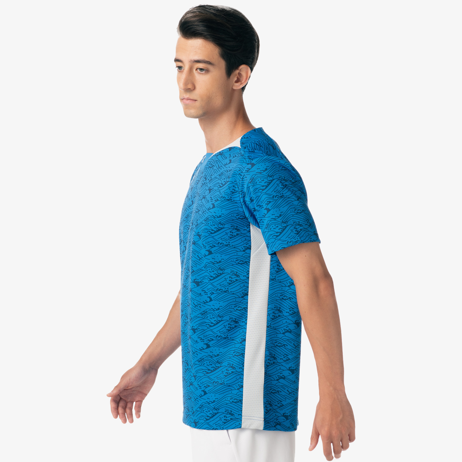 Yonex Men's Very Cool Dry Shirts 10613 (Blue) 