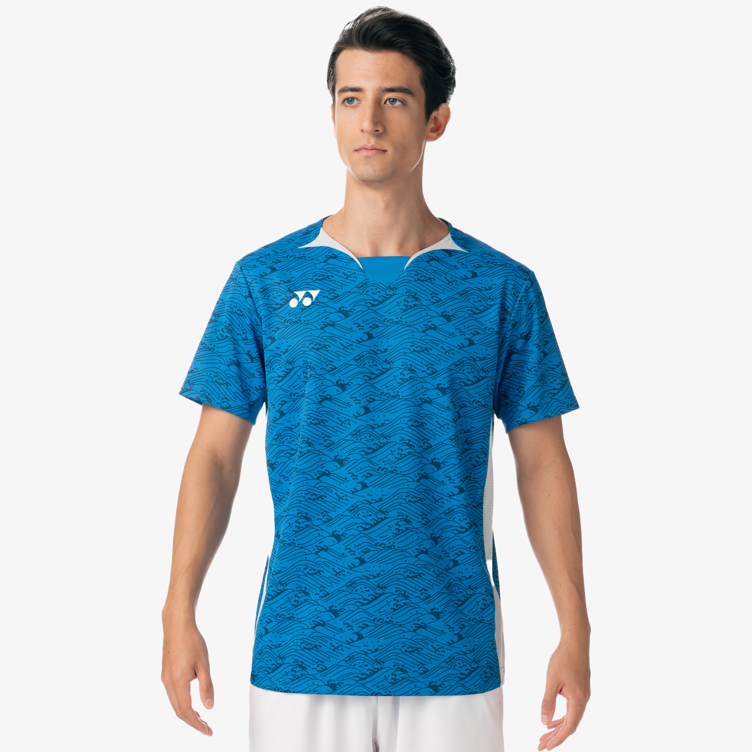 Yonex Men's Very Cool Dry Shirts 10613 (Blue) 