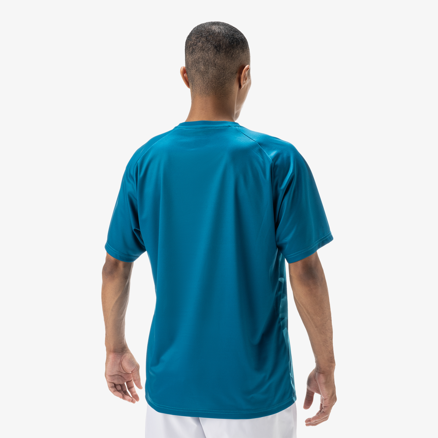 Yonex Men's Crew Neck Shirts YM0033 (Blue Green)