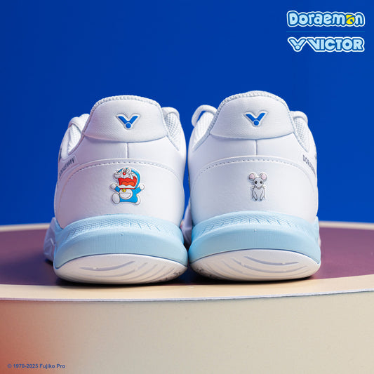 Victor x Doraemon Court Shoes P-DRM-A (White) (COMING SOON)