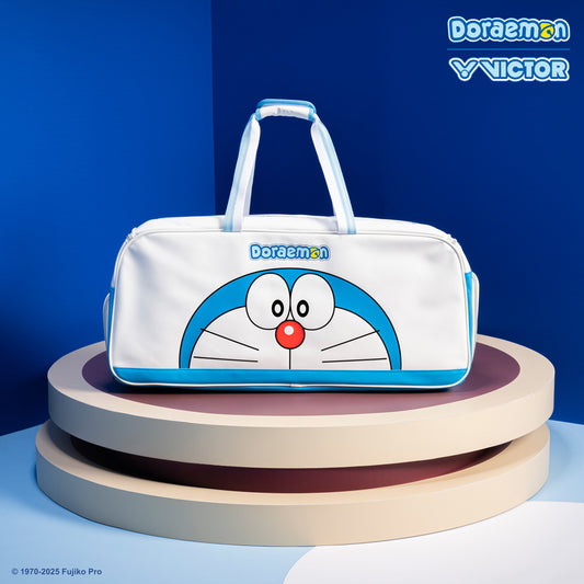 Victor x Doraemon Rectangular Racket Bag BR5635DRM-AF (White/Hawaiian Blue)