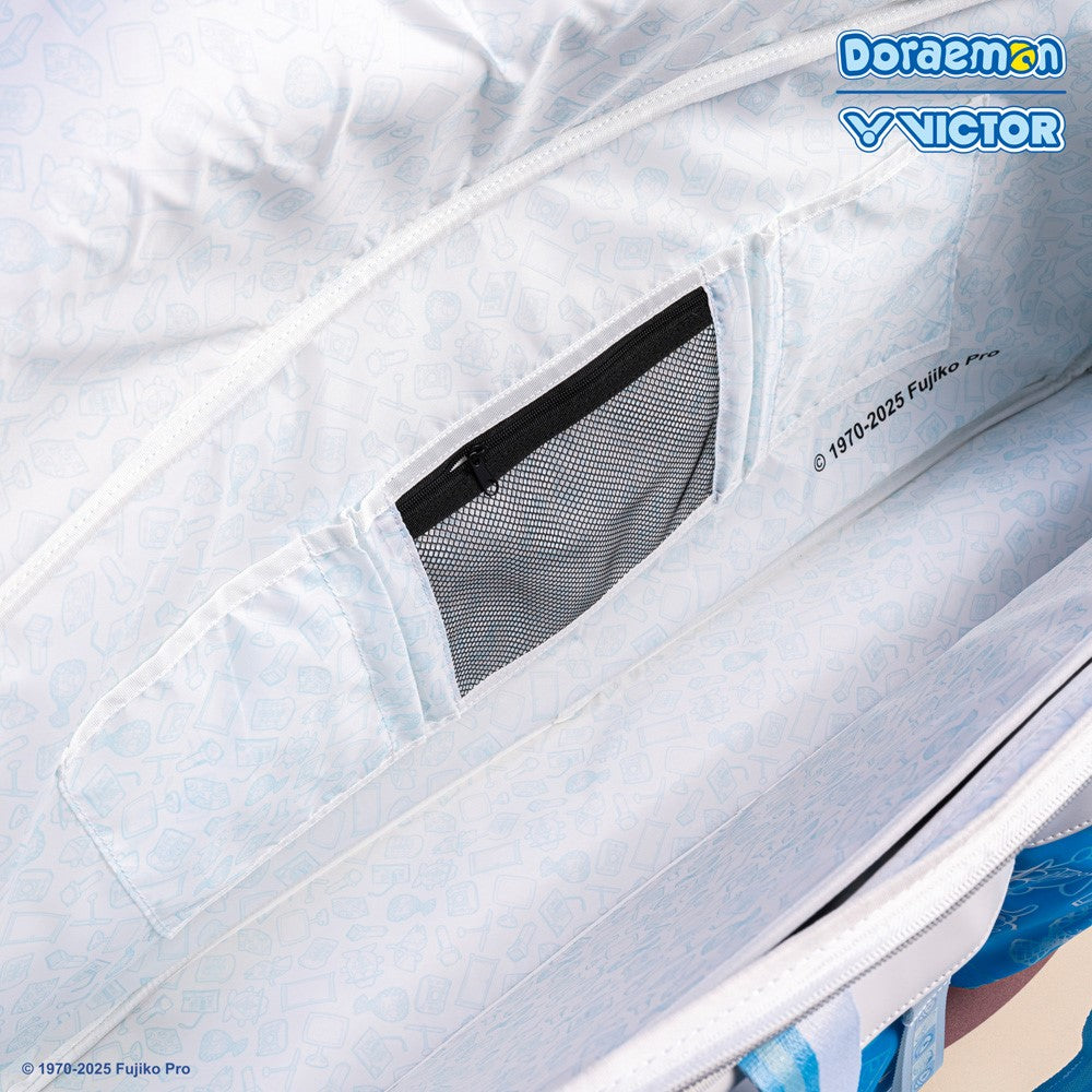 Victor x Doraemon Rectangular Racket Bag BR5635DRM-AF (White/Hawaiian Blue)