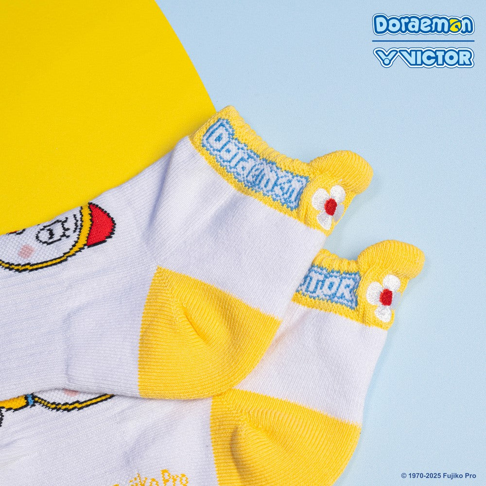 Victor x Doraemon Men's Sport Socks SK515DRM-E-L (Vibrant Yellow)