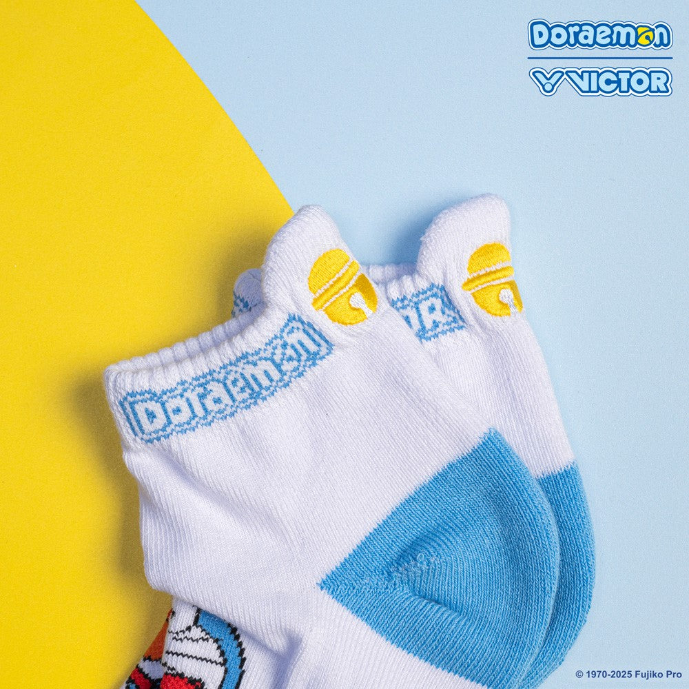 Victor x Doraemon Women's Sport Socks SK515DRM-M-M (Deep Sky Blue)