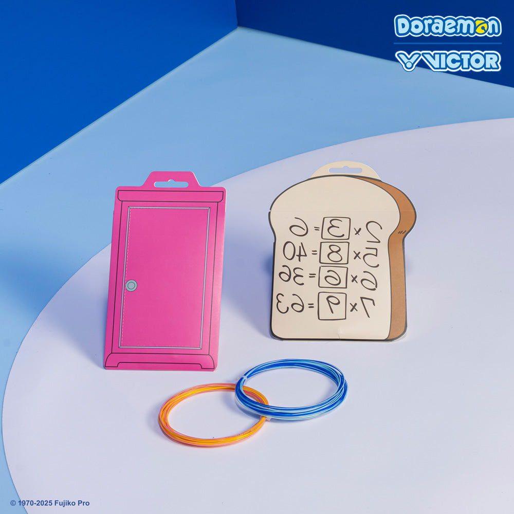 Victor x Doraemon String VS-63DRM-EI (Golden Yellow/Peach Pink)