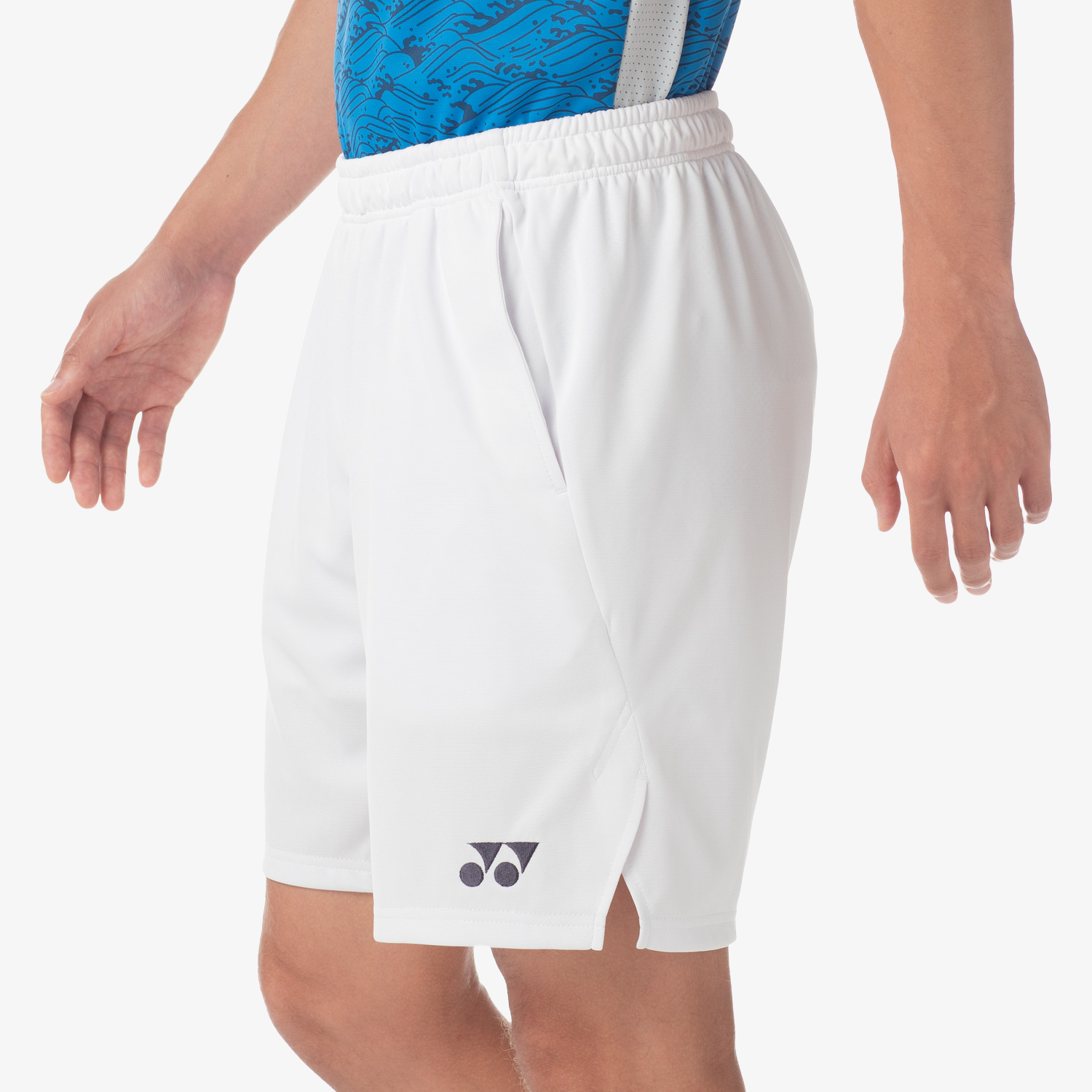 Yonex Men's Knit Shorts 15189 (White) 