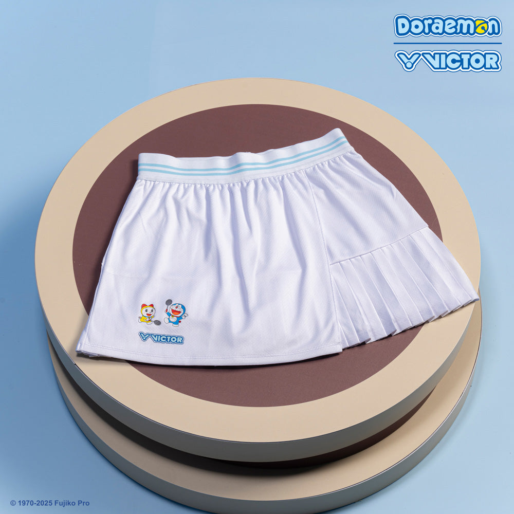 Victor x Doraemon Skirt K-505DRM-A (White)