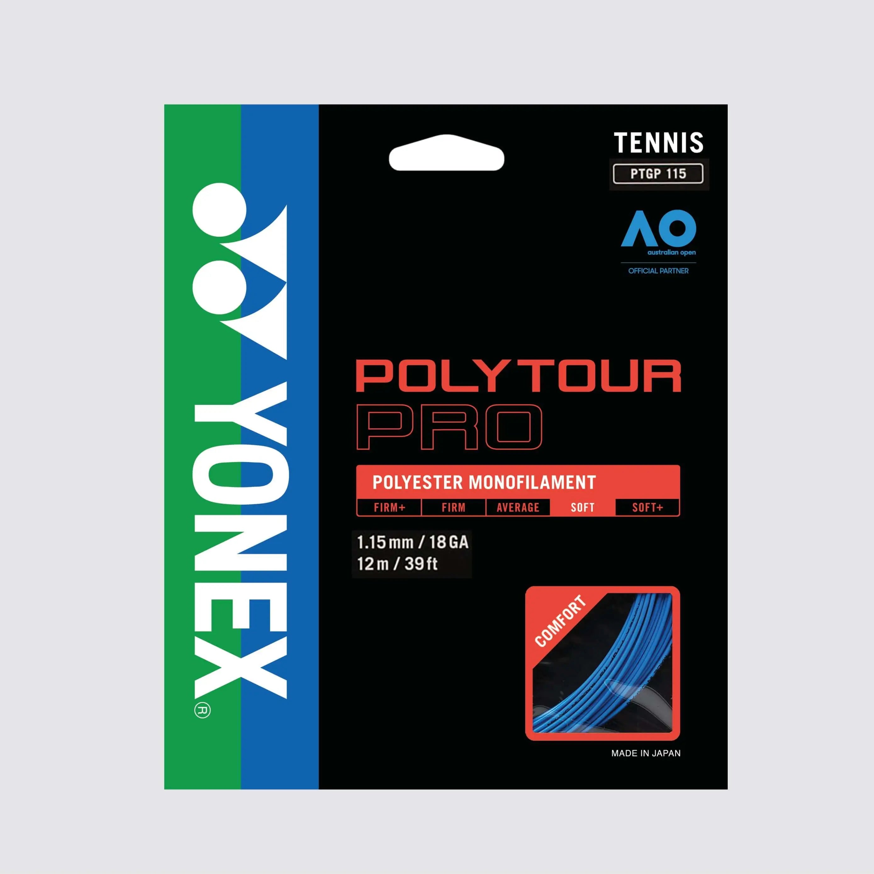 Yonex Polytour Pro 115 / 18 Tennis String 