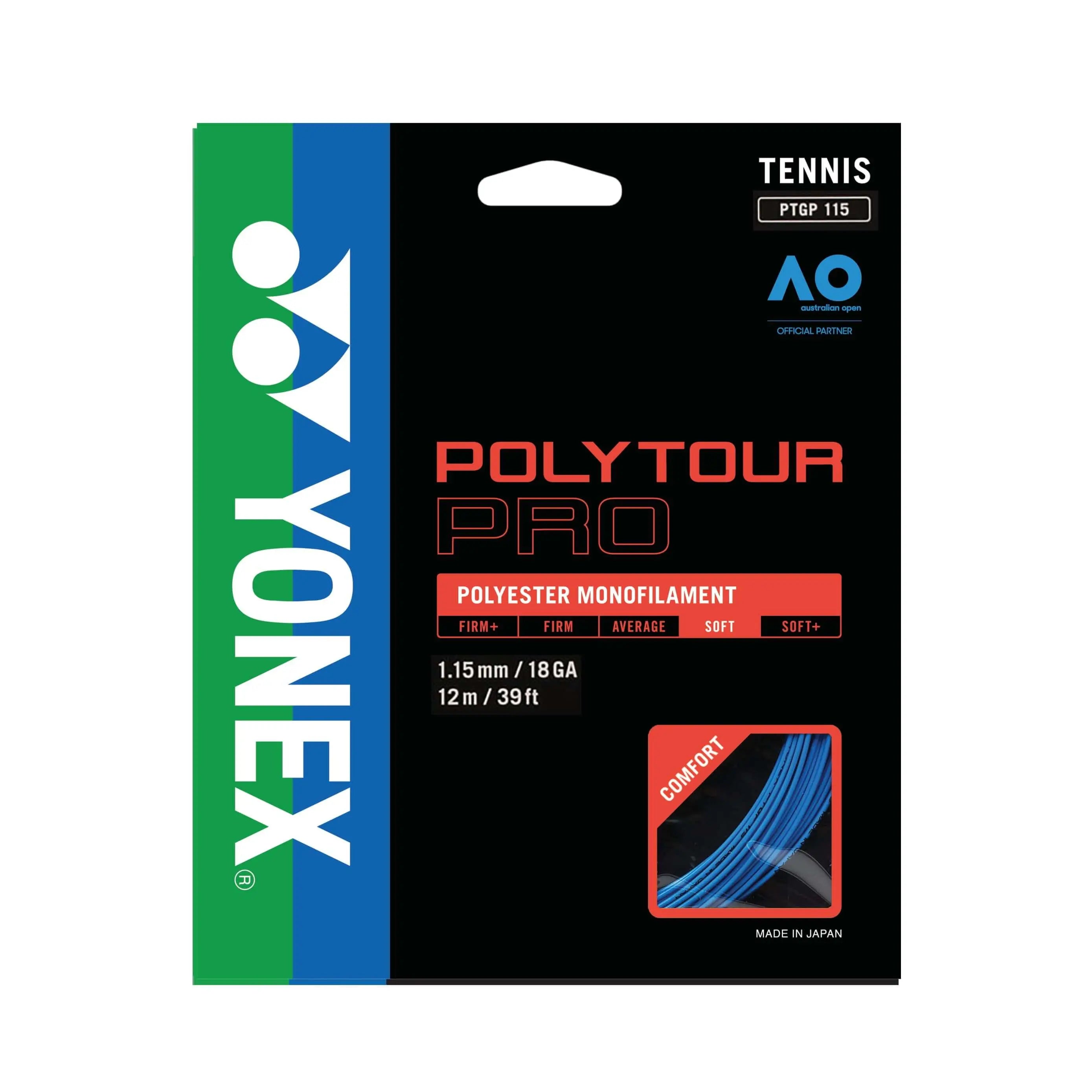 Yonex Polytour Pro 115 / 18 Tennis String 