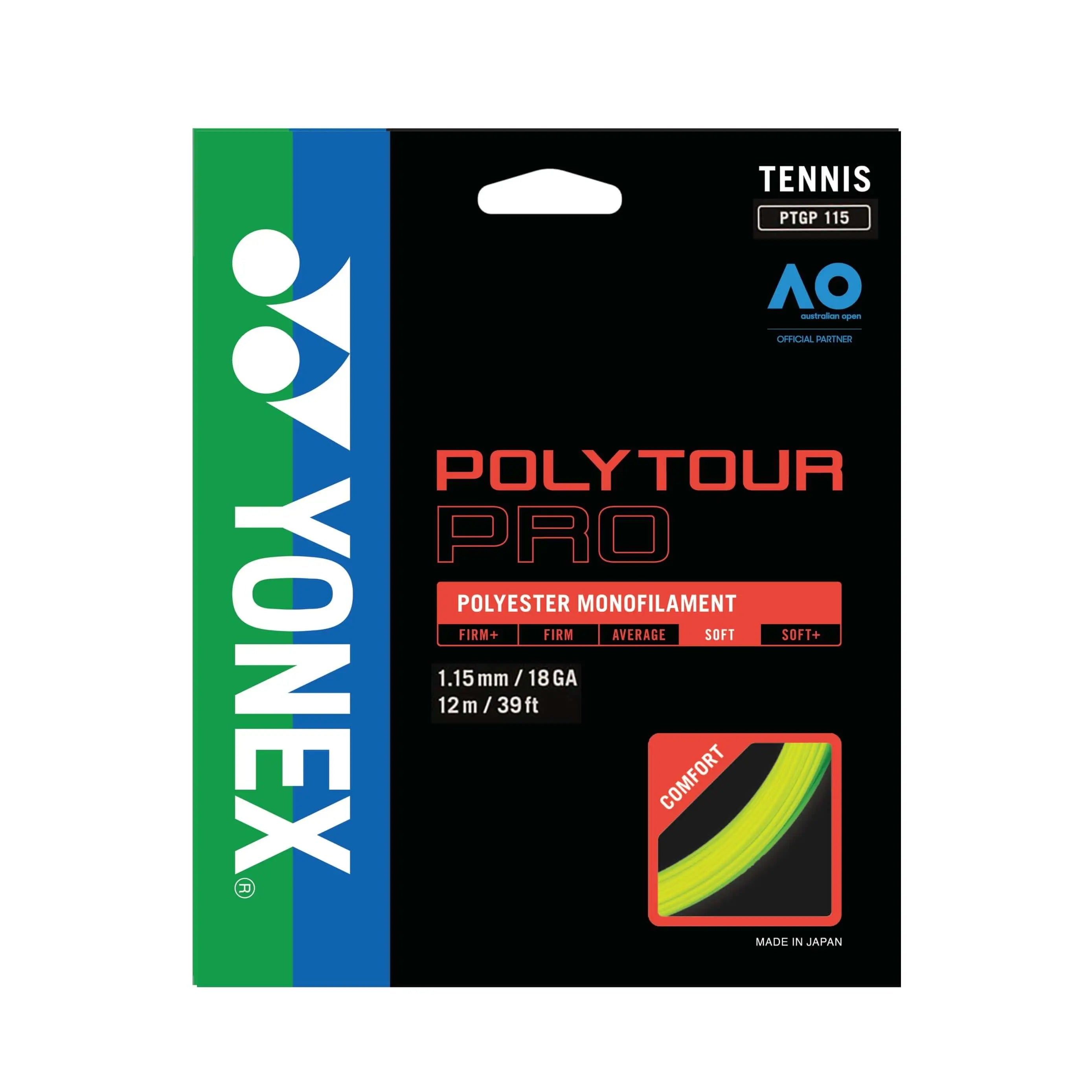 Yonex Polytour Pro 115 / 18 Tennis String 