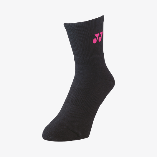 Yonex Men's Sports Socks 19122BKPM (Black/Pink) 