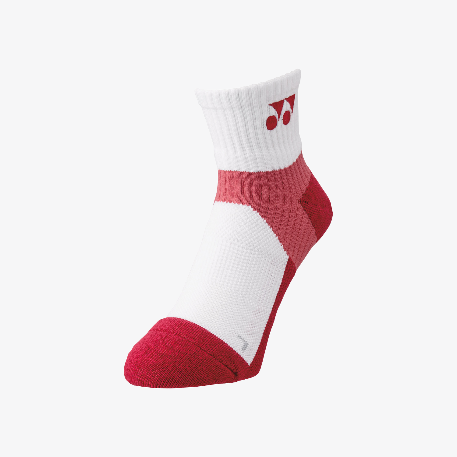 Yonex Men's Sports Crew Socks 19152DPRM (Deep Red) 