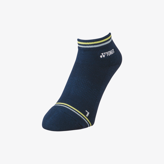 Yonex Men's Sports Low Cut Socks 19181NCGM (Navy/Citrus Green) 