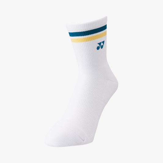 Yonex Men's Sports Crew Socks 19194BORM (Soft Yellow) 