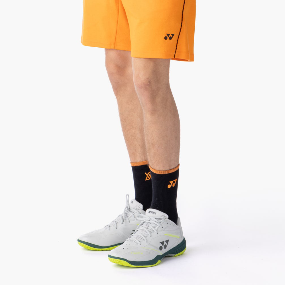 Yonex x Viktor Axelsen Men's Sport Crew Socks 19248BK (Black) M Yonex x Viktor Axelsen Men's Sport Crew Socks 19248BK (Black) M