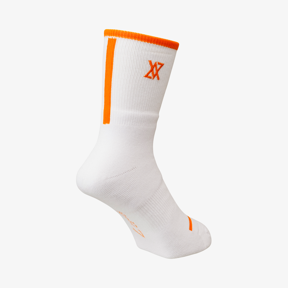 Yonex x Viktor Axelsen Men's Sport Crew Socks 19248FO (Flash Orange) M