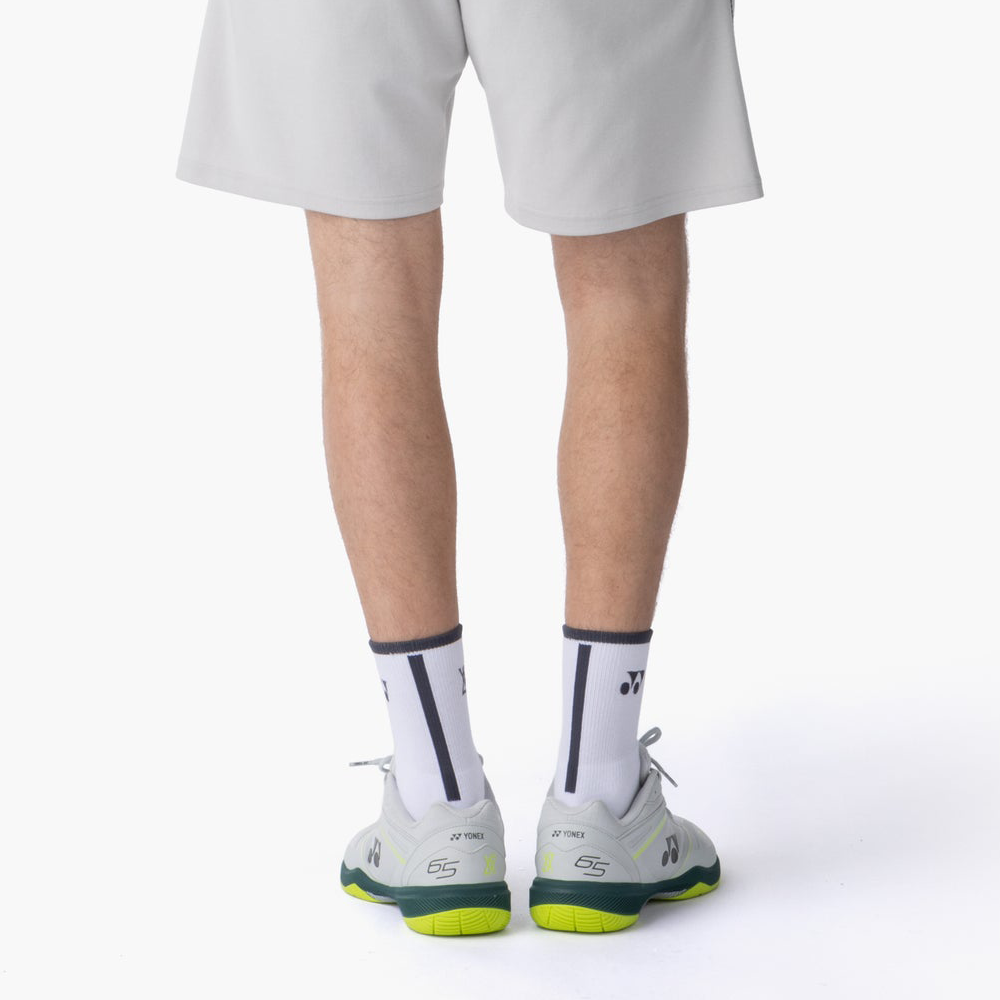 Yonex x Viktor Axelsen Men's XL Sport Crew Socks 19248W (White) L