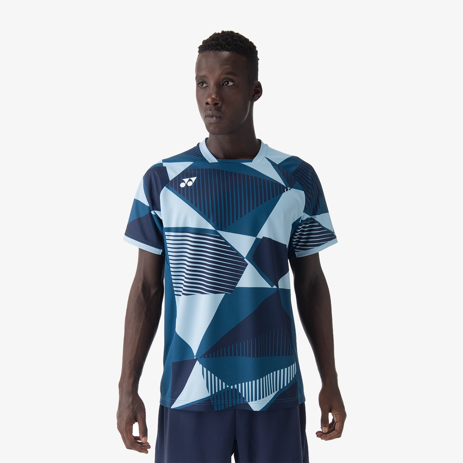 Yonex Men's Crew Neck Shirt 10635 (Ink Blue)