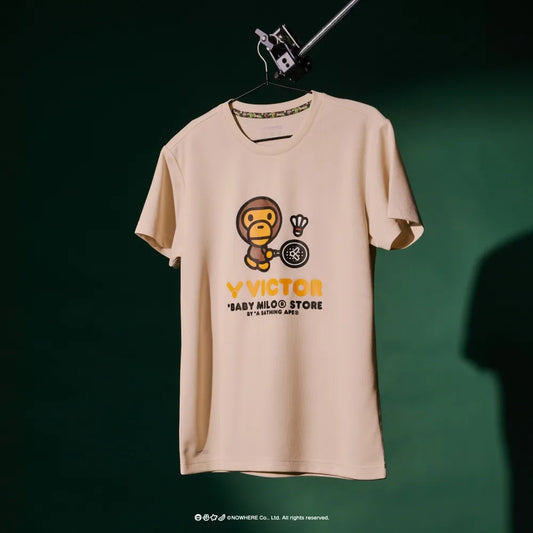 Victor x Baby Milo Store Knitted T-Shirt T-503BM-V (Milo Khaki) - COMING SOON