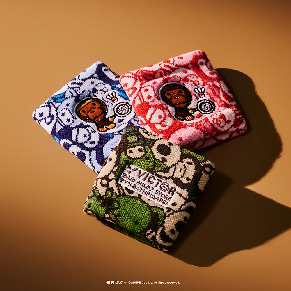 Victor x Baby Milo Store Wristband SP508BM-G (Jungle Camo) - COMING SOON